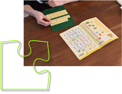 Selbstständiges Arbeiten mit LÜK-Heft und Kontrollkasten