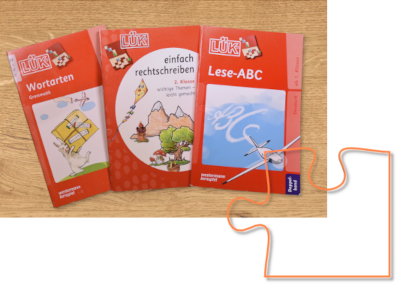 LÜK - Hefte zum Lernen, Üben und Kontrollieren.
