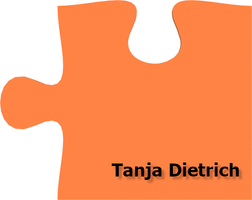 Puzzleteil Navigation zu Hilfe bei Legasthenie